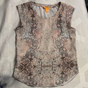 Joe Fresh Multicolor Floral Blouse